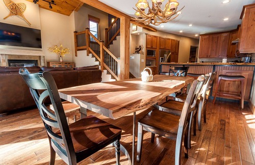 Keystone House | Mins from Resort Shuttle is this Townhome w/Beautiful Views from Private Deck