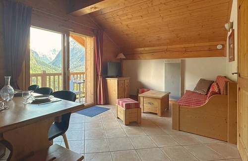 Champagny-en-Vanoise Condo | Mira, Exceptional view pool comfort, Spa
