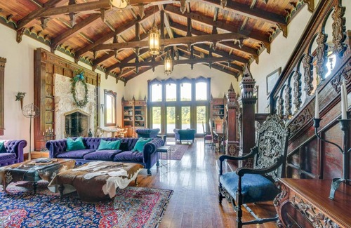 Saint Mary House | Missouri Castle with Private Lake, Pool and 100 Acres!