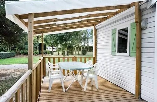 Sankt Peter am Kammersberg House | Mobil-home | Classic | 2 Ch. | 4/6 pers. | Raised terrace