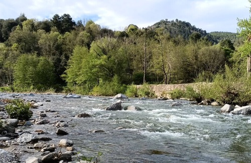 Saint-Jean-du-Gard House | Mobil-home 6 pers | Clim, terrace, river | Camping with swimming pool - Mialet