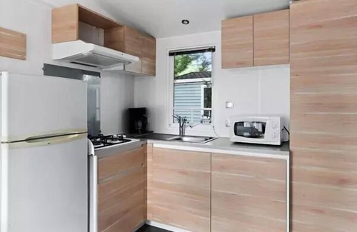 Sete House | Mobil-home | Classic XL | 2 Ch. | 4/6 pers. | Raised terrace