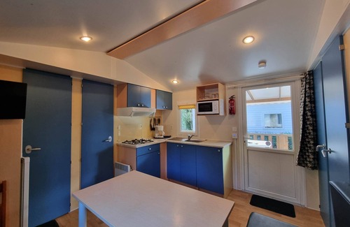 Saint-Jean-de-Valeriscle Ski Chalet | Mobile home Trigano 5 people AIR-CONDITIONED