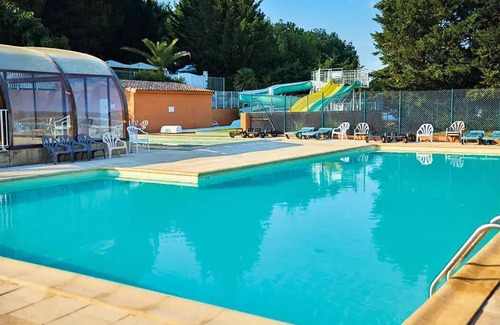 Saint-Maurice-dʼArdeche House | Mobile home Einfache Terrasse