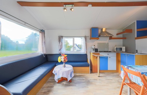 Plouha RV Rental | Mobile Home 'Loft' with Private Terrace and Private Garden