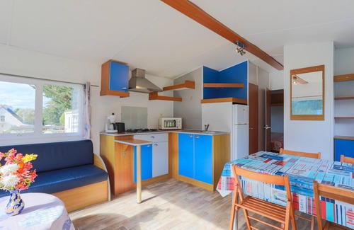 Plouha RV Rental | Mobile Home 'Loft' with Private Terrace and Private Garden