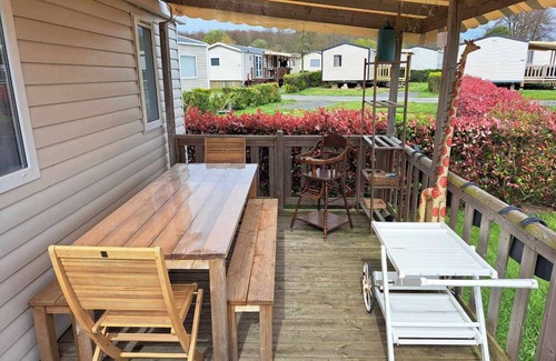 Litteau House | Mobile home rental on a top-of-the-range campsite
