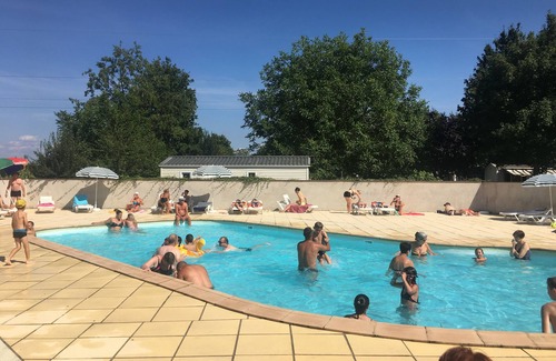 Boofzheim House | Mobile home with AIR CONDITIONING for 6 people near EUROPA PARK