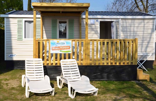 Gralaoni-Pralesi-Cisano House | Mobilehome mit Terrasse und Klimaanlage