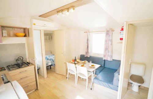 Torre di Fine House | Mobilehome with air conditioning, terrace and pool
