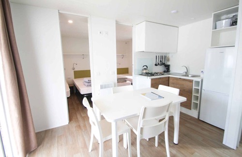 Caorle House | Mobilehome with air conditioning, terrace and pool