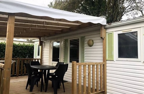 Ambon House | Mobilheim + 20 m2 + Terrace 4 Personen
