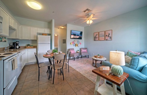 Port Aransas Condo | Modern 1BR Escape | Pet & Boat Welcome, Walk to Shore | Costa Bahia 106