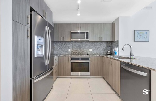 Doral Condo | Modern 1BR in Downtown Doral | Free Parking and Wellness Amenities