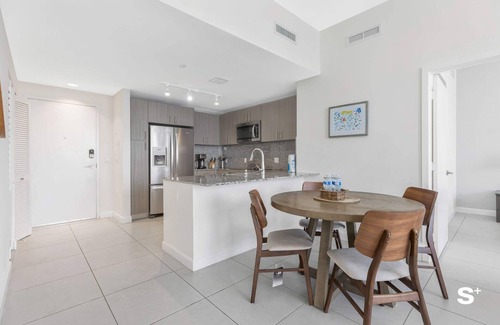 Doral Condo | Modern 1BR in Downtown Doral | Free Parking and Wellness Amenities