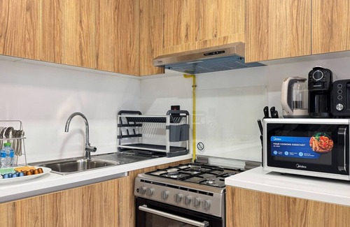 Abu Dhabi Apartment | Modern 1BR with Balcony & Full Kitchen Al Maryah