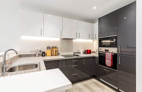 Lea Bridge Apartment | Modern 2-Bed Flat with Terraces in Leyton