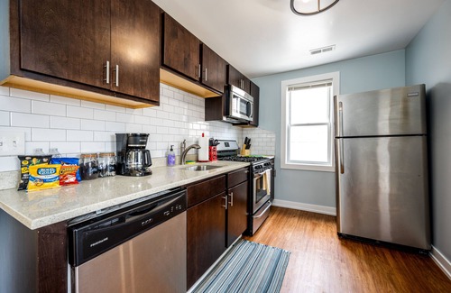 Avondale Apartment | Modern 3-Bed Stay w/Patio & Firepit, 15 Minutes to Downtown