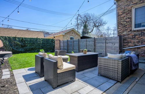 Avondale Apartment | Modern 3-Bed Stay w/Patio & Firepit, 15 Minutes to Downtown