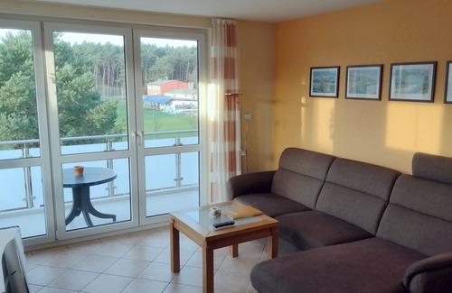 Ueckeritz Apartment | Modern 3-room apartment Strandmöwe with panoramic window - Strandmöwe