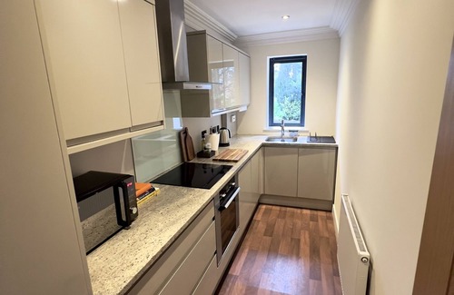 Hampton Wick Apartment | Modern and cozy 2-guest flat with gated parking