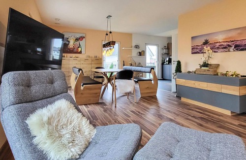 Langlau House | Modern and stylishly furnished luxury holiday home near the Brombachsee.