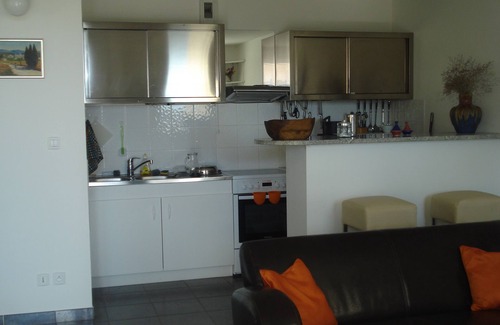 Meze Apartment | Modern apartment on the beach , sunny balcony, air conditioning,WIFI,car space