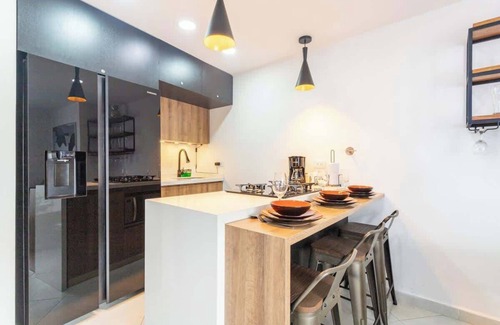 Sabaneta Apartment | Modern Apt: By Medellín, Park, Dining, Balcony, Nightlife, WiFi & Self Check-in