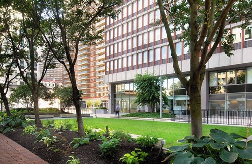 Prudential - St. Botolph Apartment | Modern Back Bay Studio w/Gym, W/D near Newbury St by Blueground