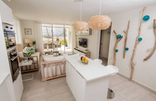 Puerto Plata Condo | Modern Beachfront Condo w/Private Outdoor Pool & Patio @ Emotions Playa Dorada