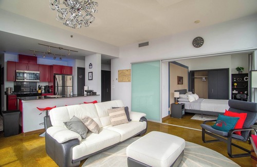 Beltline Apartment | Modern Beltline Escape Sky-High Views DT Views