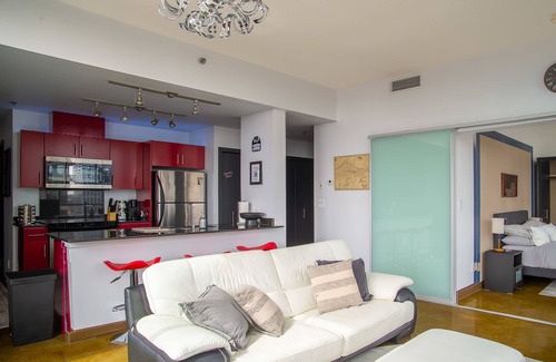 Beltline Apartment | Modern Beltline Escape Sky-High Views DT Views