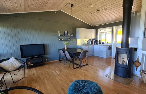 Voss Apartment | Modern Cabin @Voss, 3 bedr 2 baths 7 beds Sauna Covered balcony + terracen
