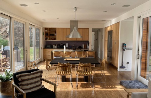 Palenville House | Modern Catskill Hideaway w/sauna, 2 fireplaces. Mins to Hunter, HITS, and Hiking