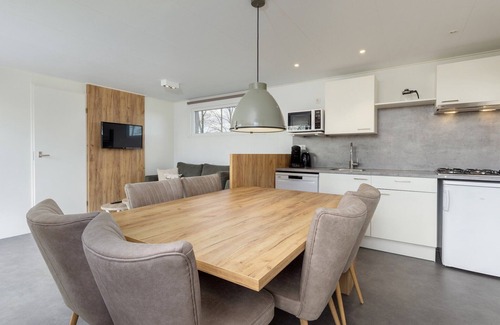 Gasselternijveen Ski Chalet | Modern Chalet Near Forest