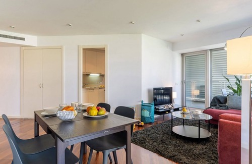 Diagonal Mar i el Front Maritim del Poblenou Apartment | Modern complex Diagonal Mar/Parking & Pool
