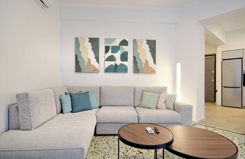 Pangrati Apartment | Modern Corner Apartment in Central Athens, Pagrati