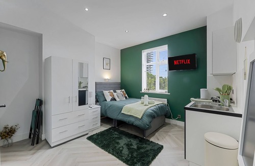 Hanger Hill Apartment | Modern-day Safari Manor En-suite in Central 1 bed w/free parking