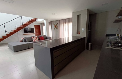 Sao Miguel de Touros Villa | Modern elegance: 3-bedroom villa in São Miguel do Gostoso with swimming pool