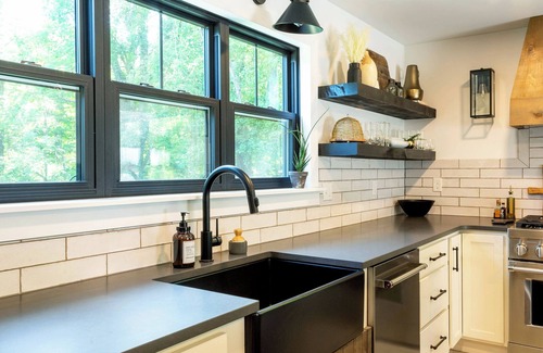 Fennville House | Modern Farmhouse with Recreation/Movie Room & Fire Pit! Dog Friendly.