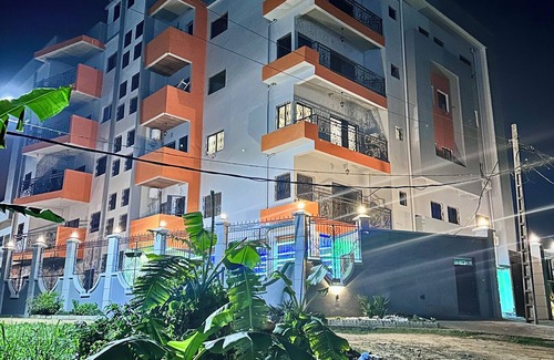 Douala Apartment | Modern furnished room RDC (DEIDO). KGV PRESTIGE RESIDENCE (DOUALA)