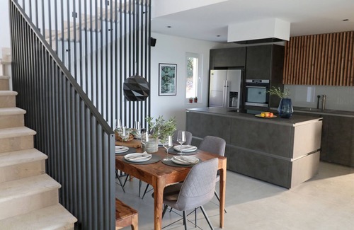 Veliko Brdo Villa | Modern furnished villa with infinity pool (heated), garden, barbecue, konoba