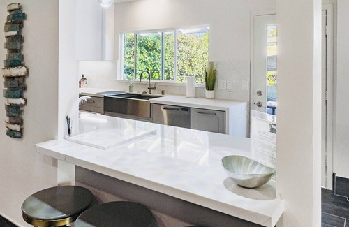 Ventura House | Modern Glam Beach House in Ventura, CA! Stunning Kitchen & Bathroom!