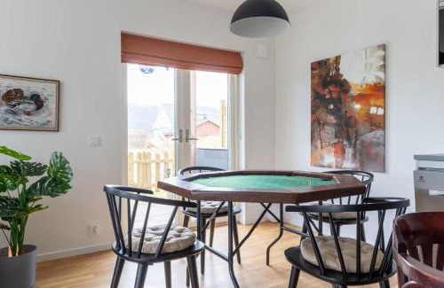 Bastad House | Modern Ground Floor Corner Flat with Rustic Patio