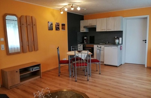 Neuhaus am Rennweg Apartment | Modern holiday home 50m from the famous Rennsteig with a star shower