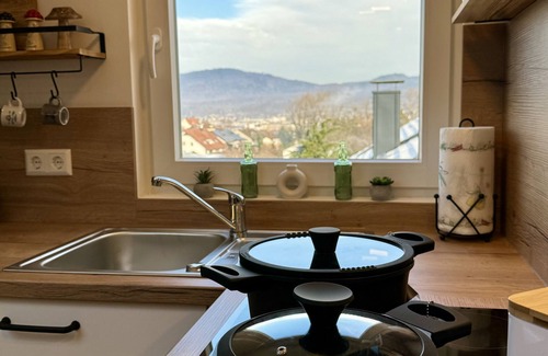 Gaggenau Apartment | Modern holiday apartment with balcony and garden