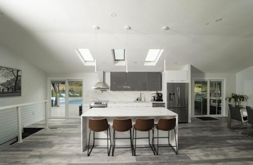 Hamden House | Modern home with a private Heated pool and jacuzzi