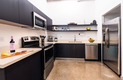 Barrio Santa Lucia Condo | Modern Industrial Beach Condo, Sleeps 6
