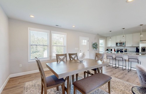 Alexander House | Modern interior with fenced yard and firepit - near town