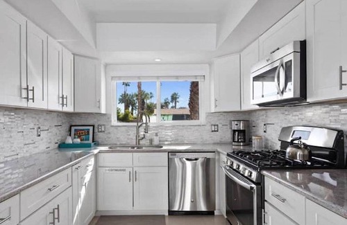 Racquet Club Estates House | Modern Luxury, Natural Beauty 4 Bedroom, 2 Bath Full House + Saltwater Pool